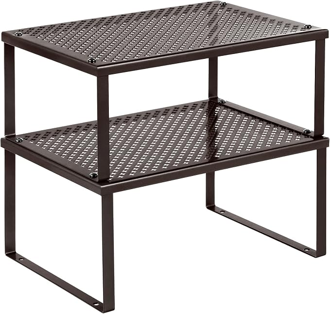 SONGMICS Spice Racks, Countertop Organizers, Shelf Risers, Expandable by SONGMICSbySONGMICSHOME