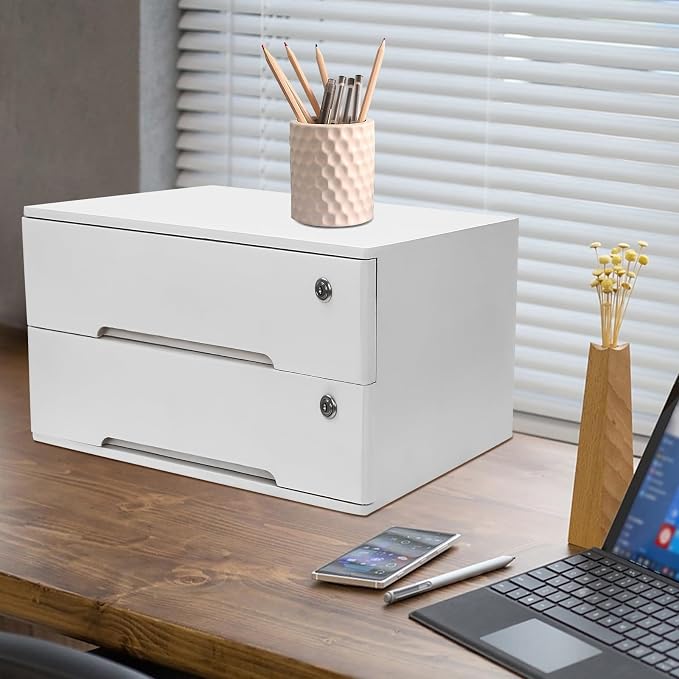 Wooden Desktop Storage Box - Image 2