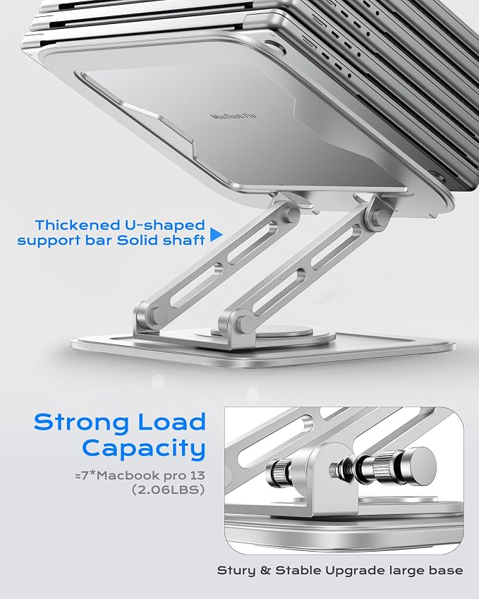 LOXP Adjustable Laptop Stand, Computer Stand - Image 5