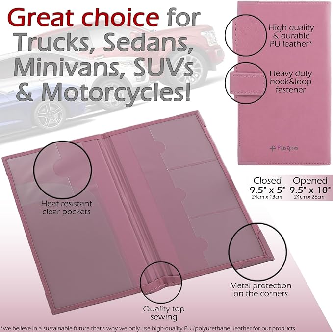 Auto Insurance and Registration Card Holder - Image 5