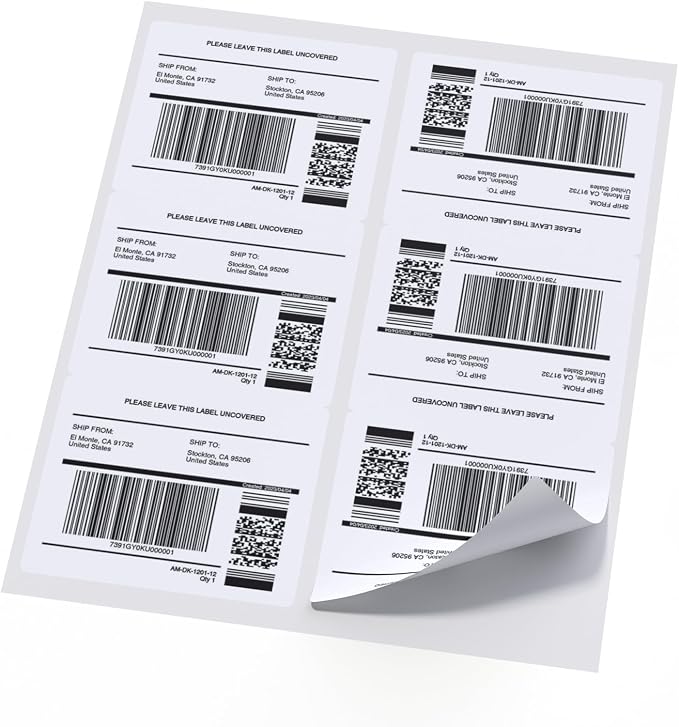 3⅓" x 4" Printable Mailing Labels - Image 7