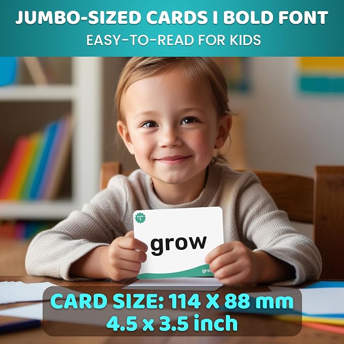 QUOKKA 520 Sight Words Flash Cards - Image 4