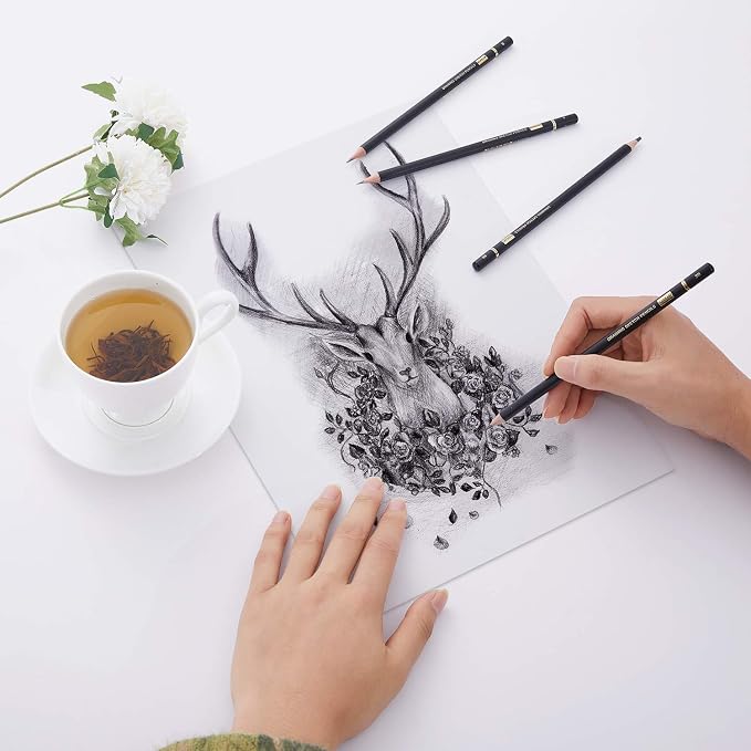 MARKART Professional Drawing Sketching Pencil Set - Image 6
