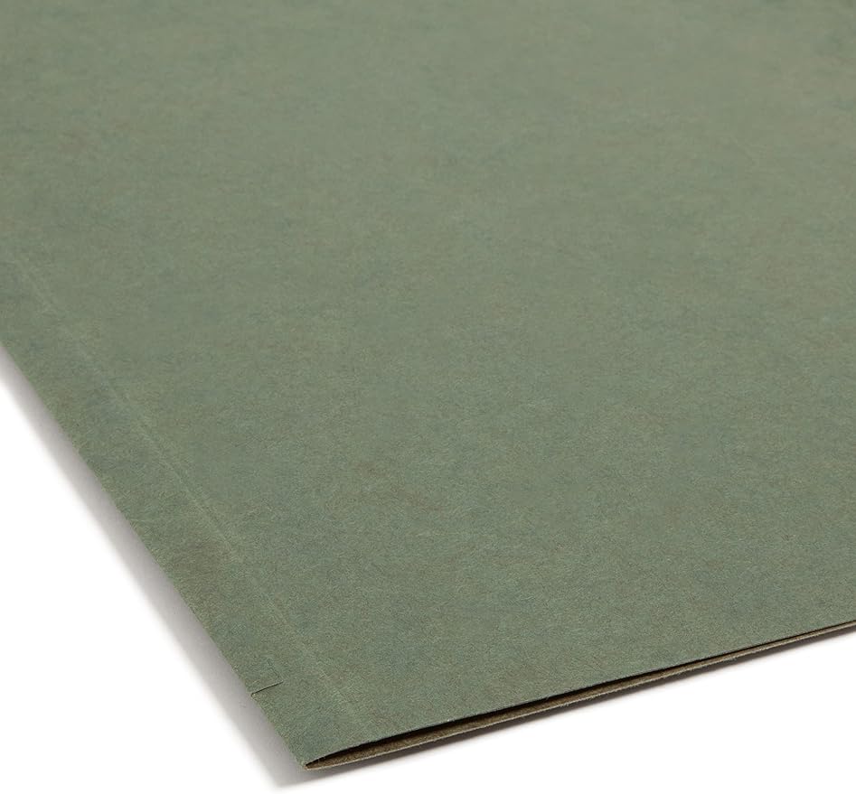 Smead Hanging File Folder with Tab, 1/3-Cut Adjustable Tab, Legal Size - Image 5