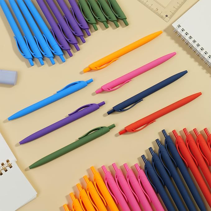 BallPoint Pens, 50 Pack, Bulk Pens, Click Pens - Image 8