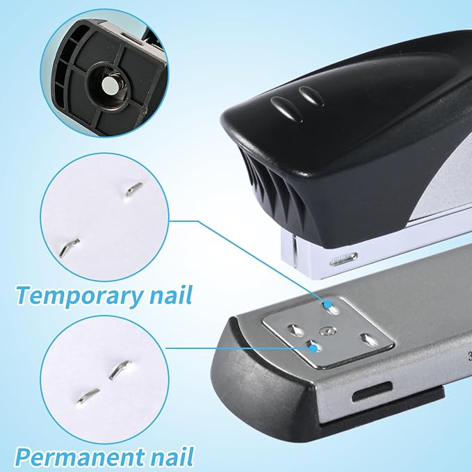 Long Reach Stapler, with 2000 Staples & Stapler Remover Full Strip，20-25 Sheet - Image 4
