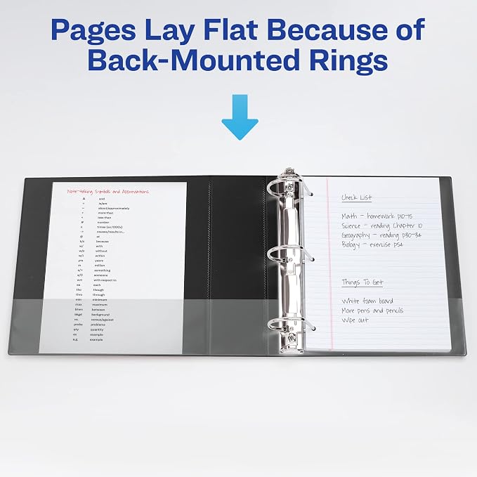 Avery Heavy-Duty View 3 Ring Binder, 760-Sheet Capacity, 4.5 Inch Wide Spine - Image 8