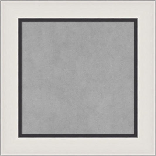 Amanti Art Silver Framed Magnetic Board 22x22 Small Vision Board by AmantiArt
