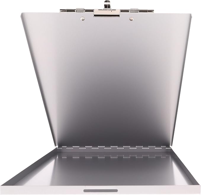 Saunders Silver Slim Metal Storage Clipboard, 8.5x11 Letter Size. Shatterproof - Image 6
