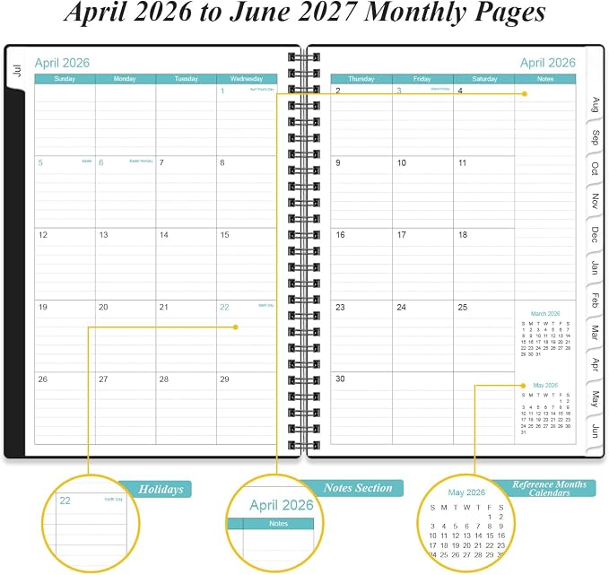 2026-2027 Daily & Monthly Planner - Image 4