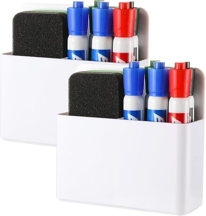 Camelmother 2Pcs Magnetic Dry Erase Marker Holder by Camelmother
