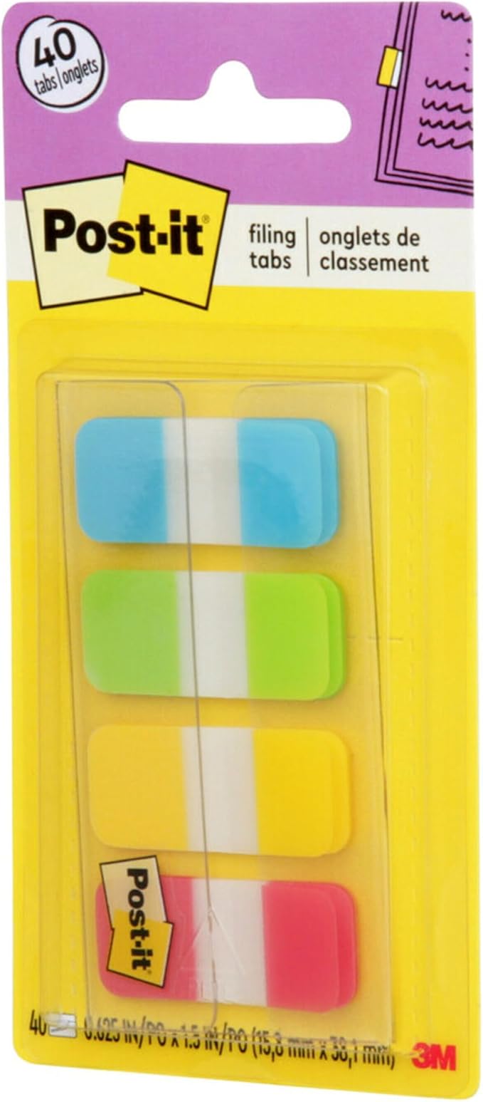 Post-it Tabs, 625 in Solid, 40/Dispenser - Image 3