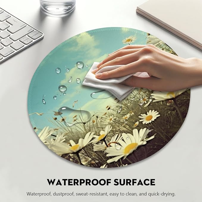 Serenity in Spring Daisies Mouse Pad - Image 4