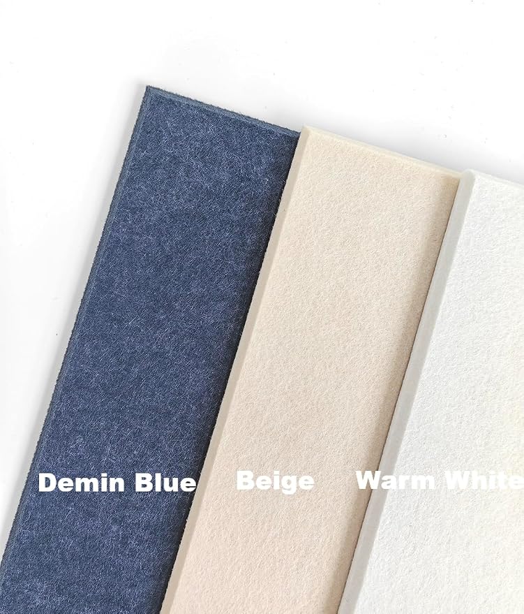 DECORITA Felt Wall Tiles | Large Cork Board Alternative | Aesthetic Felt - Image 2