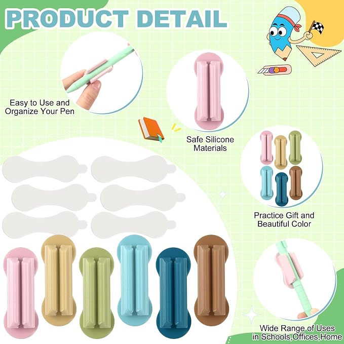 Sherr 60 Pack Adhesive Pencil Holders - Image 4