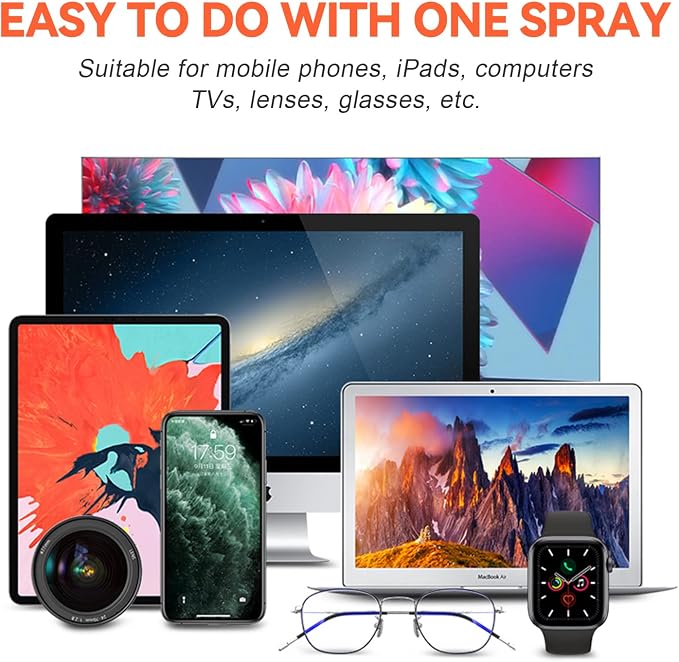 Portable Mini Screen Cleaner Spray Bottle, Clean Atomizer Bottle - Image 6