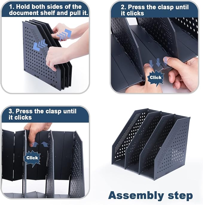 FRETONBA Collapsible Magazine File Holder - Image 5