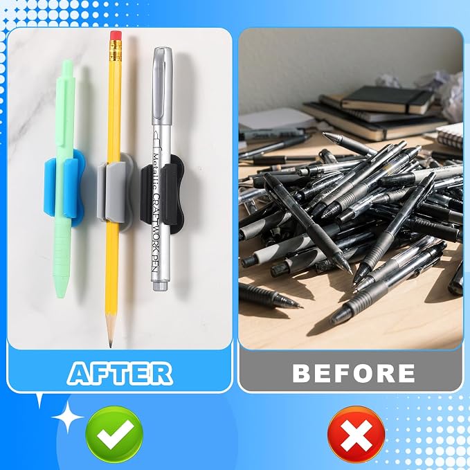 Sherr 60 Pack Adhesive Pencil Holders - Image 5