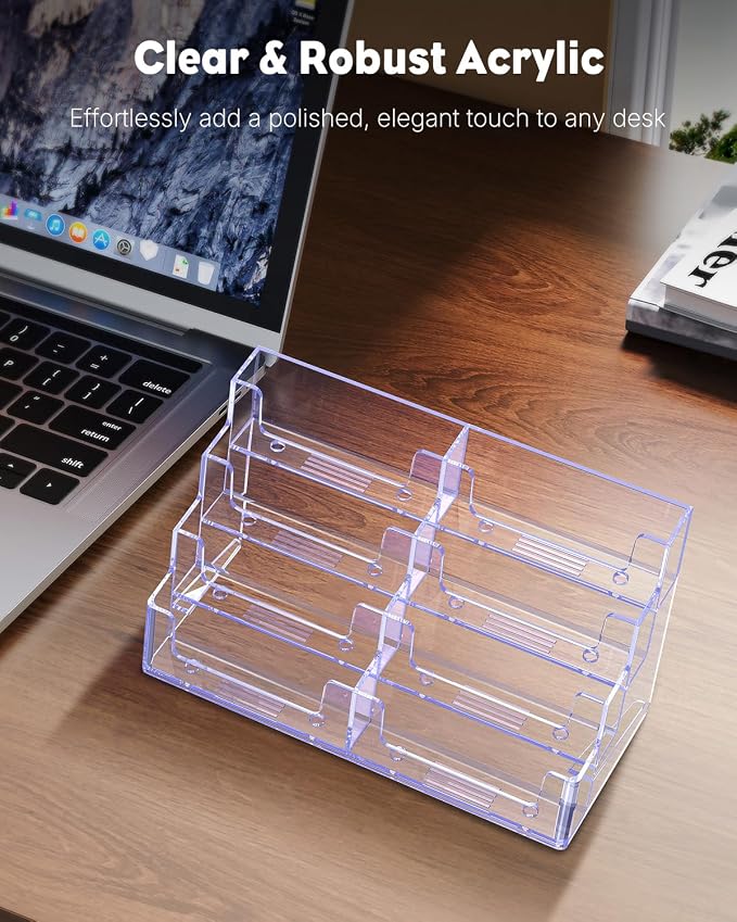 Uniclife Acrylic Business Card Holder - Image 5