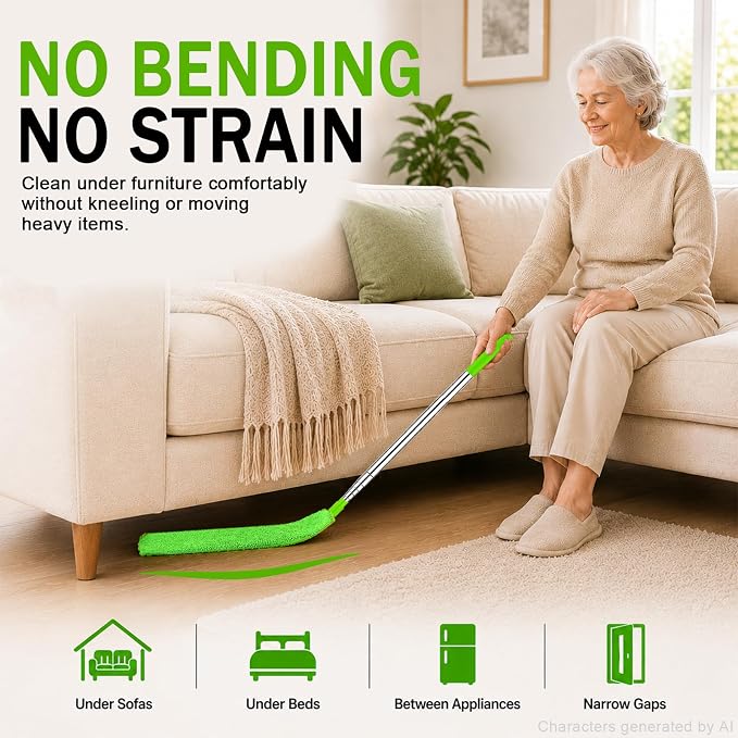 Retractable Gap Dust Cleaner - Image 4