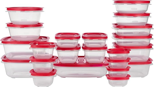 Rubbermaid EasyStore Containers, 44-Piece Set, Food Storage Containers by Unknown