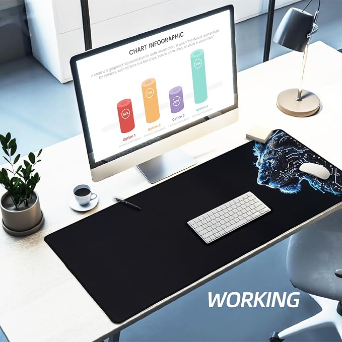XXL Gaming Mouse Pad 35.4x15.7 Professional Large Mouse Pad & Computer Game - Image 4