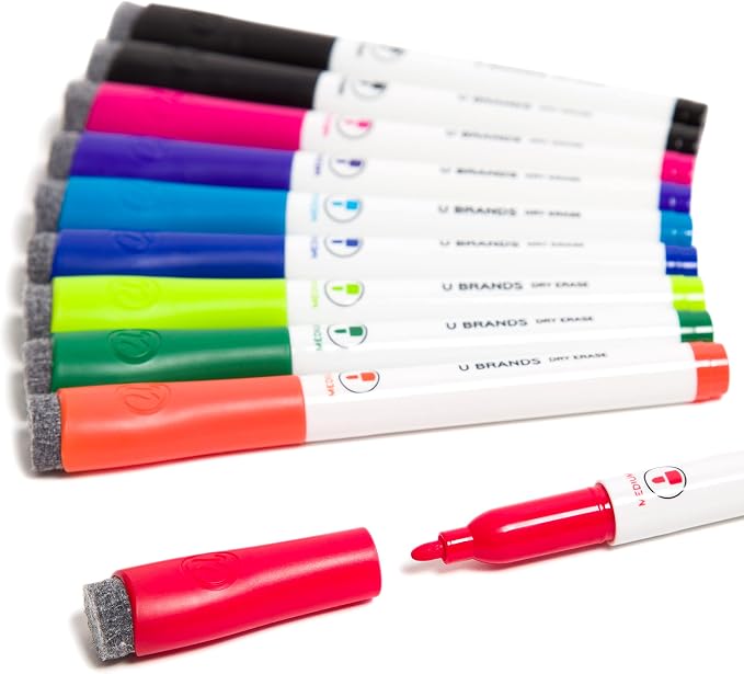 U Brands Low-Odor Dry Erase Markers - Image 9