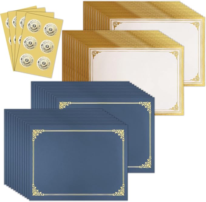 SUNEE 75pcs Certificate Kit, Accomplishment by SUNEE