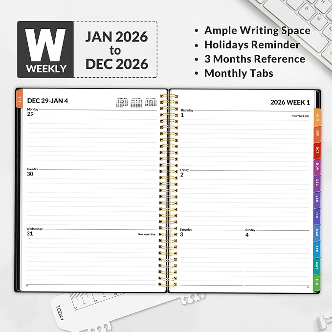 SUNEE 2026 Weekly and Monthly Planner - Image 3