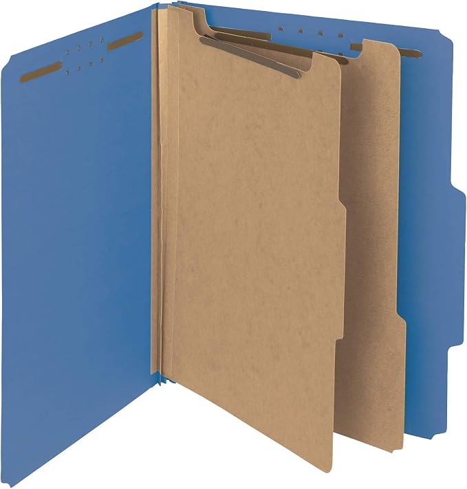 Smead Value Filing 100% Recycled Pressboard Classification File Folder by SMEAD