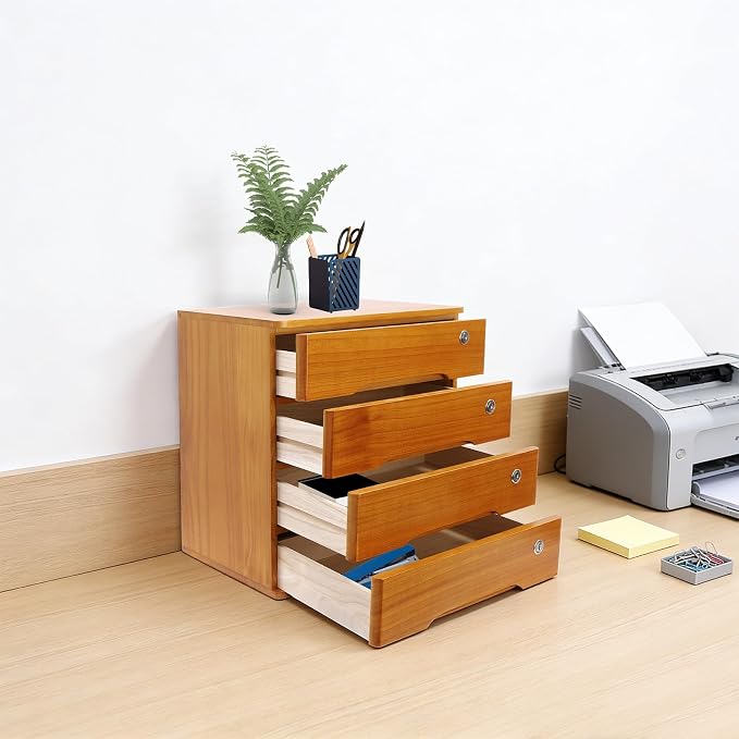 Wooden Desktop Storage Box - Image 2