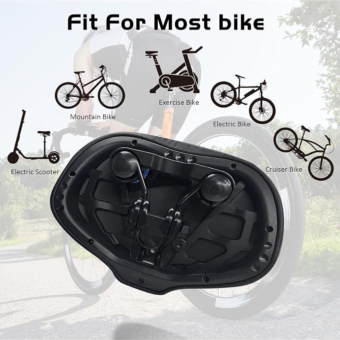 Noseless Bike Seat Cushion for Men & Women - Image 8
