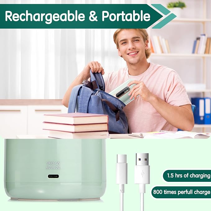 Electric Pencil Sharpener, Fully Automatic Pencil Sharpener - Image 5