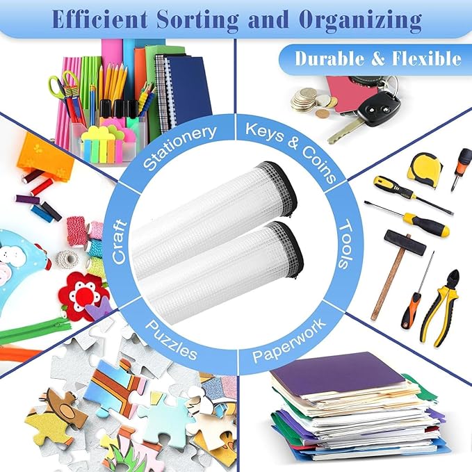 Jetec 32 Pcs Mesh Zipper Bags Toy Storage Bikini Organizer Bag Bolsas Para Guardar Trajes De Baño Waterproof Zipper Reusable Pouch Puzzle Multipurpose for Storage Office(Black,9.5 x 4.5 Inch)-DeskLoop Office
