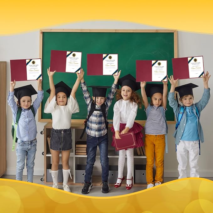 Sherr 60 Pcs Certificate Holders Certificate Covers Folders Diploma Holders - Image 6