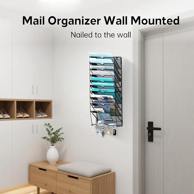 11 Tier Wall File Organizer - Image 4