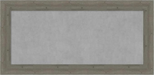 Amanti Art Grey Framed Magnetic Board 27x55 Oversize Vision Board by AmantiArt