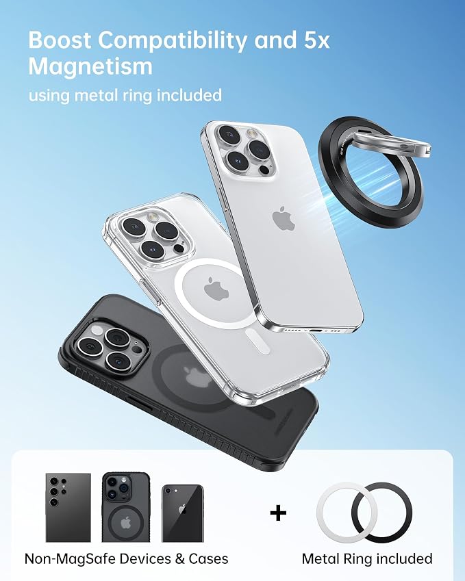 SYNCWIRE Magnetic Phone Ring Holder - Image 9