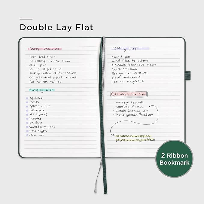 &And Per Se Lined Notebooks 3-Pack Gift Set, A5 Hardcover Journals, 160 Pages - Image 3