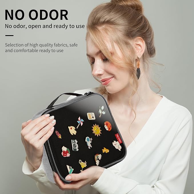 Oeun fan Enamel Pin Display Book, Small Collections Or Travel Pin Trading Book - Image 6