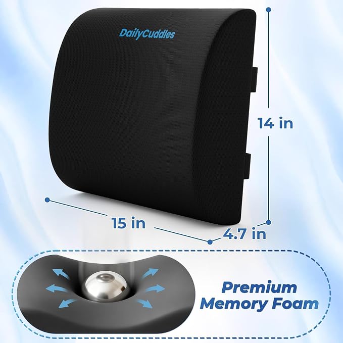 Lumbar Support Pillow for Office Chair Back Support - Image 2