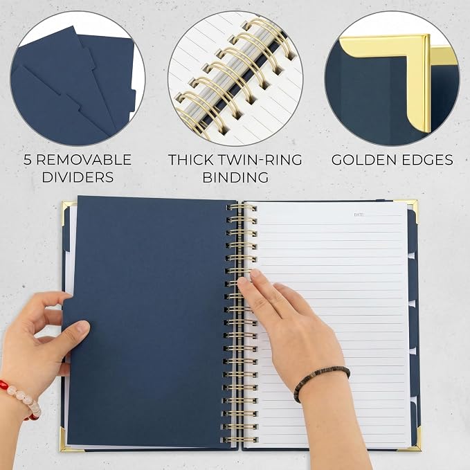 Aesthetic Thick Spiral Notebook - Image 4