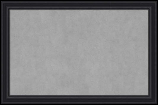 Amanti Art Black Framed Magnetic Board 24x36 Large Vision Board by AmantiArt