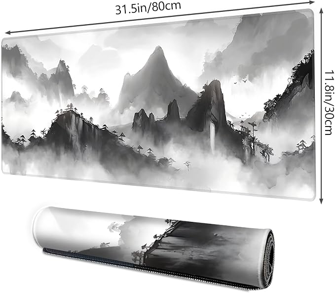 Galdas Mouse Pad for Gaming, XXL XL Large Mouse Mat Long Extended Mousepad Desk - Image 2