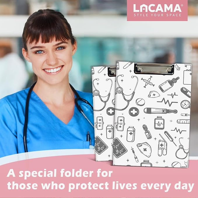 Lacama Cute Nurse Clipboard GIFS - Image 2