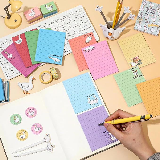 12 Pcs Funny Sticky Notes for Work 4x3 Inches Sarcastic Self Adhesive Notepads - Image 7