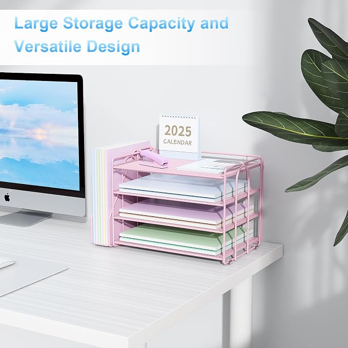 Spacrea Desk Organizers and Accessories, Paper Organizer - Image 7