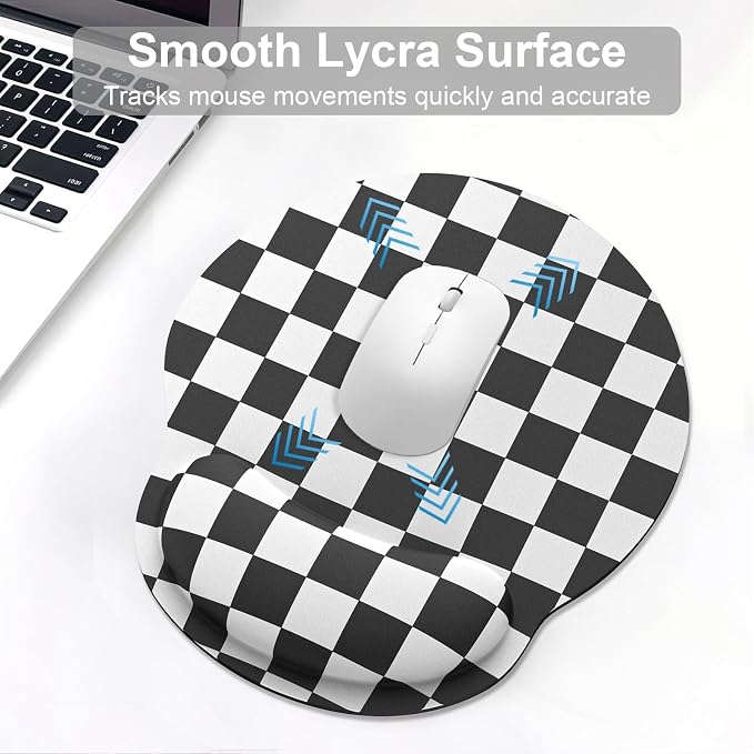 Ergonomic Mouse Pad with Wrist Rest and Keyboard Wrist Rest, Mousepad and - Image 3