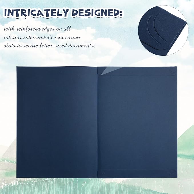 Fainne 250 Pcs Certificate Holders Diploma Holders Document Holder Certificate - Image 6