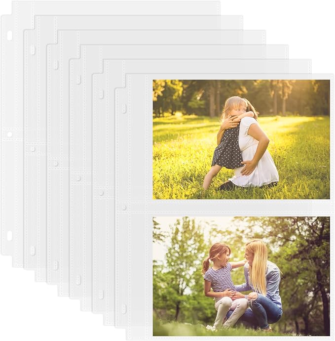 Aegero 100 Pack 5 x 7 Photo Sleeves by Unknown